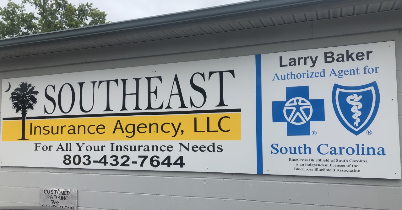 Southeast Insurance banner with information displayed